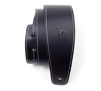 Perri’s Leathers Ltd. - Guitar Strap - Baseball Leather (Series) - Navy Blue - Adjustable - For Acoustic/Bass/Electric Guitars - Made in Canada (SP25S-7051)