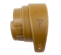 Perri’s Leathers Ltd. - Guitar Strap - Baseball Leather (Series) - Sunflower - Adjustable - For Acoustic/Bass/Electric Guitars - Made in Canada (SP2S-7164)