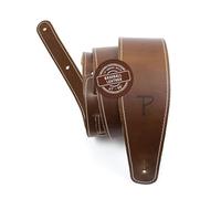 Perri’s Leathers Ltd. - Guitar Strap - Baseball Leather (Series) - Tan - Adjustable - For Acoustic/Bass/Electric Guitars - Made in Canada (SP25S-7049)