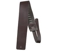 Perri’s Leathers Ltd. - Guitar Strap - Basic Leather - 3.5” Inch Wide - Brown - Adjustable - for Acoustic/Bass/Electric Guitars - Made in Canada (B35-2189)