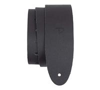 Perri’s Leathers Ltd. - Guitar Strap - Basic Leather - Black - 2.5” inches wide - Adjustable - For Acoustic/Bass/Electric Guitars - Made in Canada (B25-179)