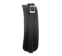 Perri’s Leathers Ltd. - Guitar Strap - Basic Leather - Vintage - Black - Adjustable - For Acoustic/Bass/Electric Guitars - Made in Canada (BVM-240)