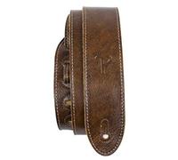 Perri’s Leathers Ltd. - Guitar Strap - Deluxe Italian Leather - Chestnut - Adjustable - For Acoustic/Bass/Electric Guitars - Made in Canada (JW-G7LE-IT68)