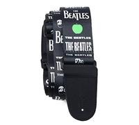 Perri’s Leathers Ltd. - The Beatles - Guitar Strap - Polyester - Green Apples - Official Licensed Product - For Acoustic/Bass/Electric Guitars - Adjustable - Made in Canada (LPCP-6105)