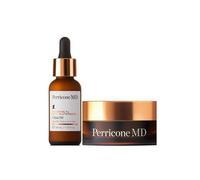 Perricone MD Essential FX Acyl-Glutathione Cleansing Balm and Facial Oil Duo | Nourishing Cleanser and Plumping Care | Worth £124