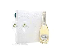 Perrier-Jouet Blanc de Blancs NV Champagne & Flutes Gift Set
