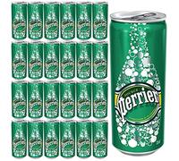 Perrier Sparkling Mineral Water Can 330ml (Pack of 24) - MyNutri