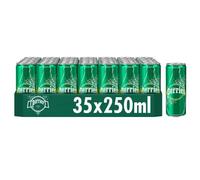 Perrier Sparkling Natural Mineral Water Cans 35x250ml