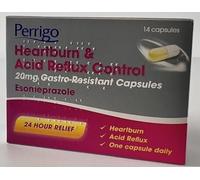 Perrigo Esomeprazole 20mg Heartburn & Acid Reflux Control Capsules 14 Count