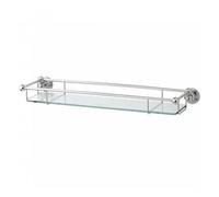 Perrin & Rowe Perrin and Rowe 20'' Glass Shelf 6953 Finish: Chrome