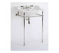 Perrin & Rowe Perrin and Rowe Basin Stand To Fit Large Victorian & Deco Basins - 6305 Finish: Nickel