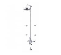 Perrin & Rowe Perrin and Rowe Contemporary Shower Set D One - CSSD1 Finish: Chrome