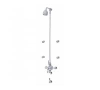 Perrin & Rowe Perrin and Rowe Contemporary Shower Set D Two - CSSD2 Finish: Pewter