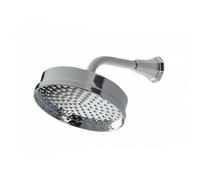 Perrin & Rowe Perrin and Rowe Deco 8" Shower Rose & 15" Wall Mounted Shower Arm 5184 - 5105 Finish: Chrome