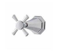 Perrin & Rowe Perrin and Rowe Deco Concealed Diverter 1 Inlet 2 Outlets With Crosstop Handle 5142 Finish: Chrome