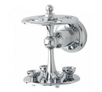 Perrin & Rowe Perrin and Rowe Wall Mounted Toothbrush Holder 6930 Finish: Chrome