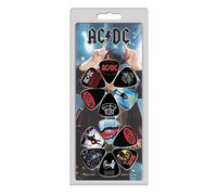 PERRIS AC/DC Guitar Pick Variety Pack - Set of 12, Patterned