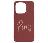 Perris California Vintage elegant design Case for iPhone 15 Pro