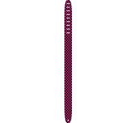 Perri's Leathers 2.5 inch Leather Guitar Strap - Pink/Black Polka Dots