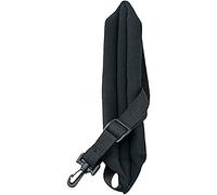 Perri's Leathers Black Saxaphone Strap with Padding, Tri Glide & Plastic Swivel Hook (SP5-574)