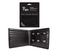 Perri's Leathers | Guitar Pick Holder Wallet- Black