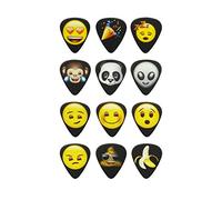 Perri's Leathers LP12-EMO6 emoji Guitar Picks, Iconic