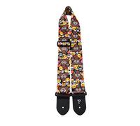 Perri's Leathers LPCPE-8212 2.5" Heat Transfer Emoji Guitar Strap