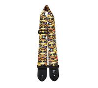 Perri's Leathers LPCPE-8235 2.5" Heat Transfer Emoji Guitar Strap