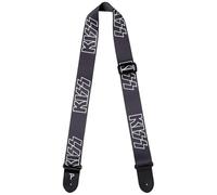 Perri's Leathers Ltd. - Guitar Strap - Polyester - KISS - Adjustable - For Acoustic/Bass/Electric Guitars - Made in Canada (LPCP-8050)