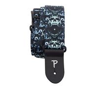 Perri's Leathers Ltd.- Guitar Strap- Polyester- Official Licensing DAVID BOLLT- Adjustable - For Acoustic/Bass/Electric Guitars - Made in Canada (LPCP-8295)