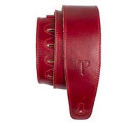 Perri's Leathers Ltd. - Guitar Strap - The Africa Collection - Claret - Adjustable - For Acoustic / Bass / Electric Guitars - Made in Canada (AFR25-7085)