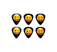 Perri's Leathers Ltd. LPM-EMO1 - Motion Guitar Picks - emoji - Good Vibes - Official Licensed Product - 6 Pack - MADE in CANADA.