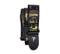 Perri's Leathers Ltd. - Slayer - Seasons in the Abyss - Official Licensed Product - Polyester Guitar Strap - Adjustable Length - For Electric, Acoustic, and Bass Guitars - Polyester - Made in Canada