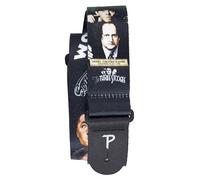 Perri's Leathers Ltd. - The Three Stooges - Official Licensed Product - Heat Transfer Design on Polyester Guitar Strap - Adjustable Length - For Electric, Acoustic, and Bass Guitars - Made in Canada