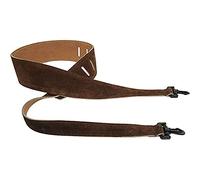 Perri's Leathers P25SBJ-201 2.5-Inch Soft Suede Banjo Strap