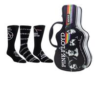 PERRI'S SOCKS - Pink Floyd Guitar Tin with 3 Pairs of Socks