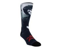 PERRI'S SOCKS THE ROLLING STONES MICK ON THE WALL DYE SUB