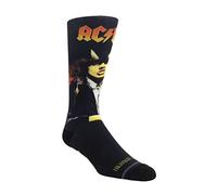 PERRI'S SOCKS Unisex Aca304-001-o, Black Dye Sub