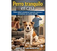 Perro tranquilo en casa: Cómo reducir ansiedad por separación, destrozos y nerviosismo con rutinas sencillas