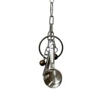 Perrot Bell - Small Hanging Bird Ornaments, Pet Chew Accessory | Parkeet Swing Playset, Sweet Sound Durable Cage, Friends Engaging Activity