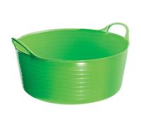 Perry Equestrian No.7119 Flexi-Fill Shallow Tubs/Trugs 15 Litre Capacity, Green