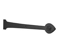 Perry 229mm 9" No.4201 Old Hill Ironworks Tudor Hinge Fronts - Black Antique