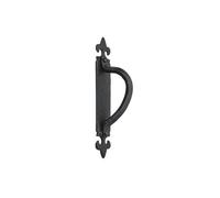 Perry 265mm X 45mm No.4252 Old Hill Ironworks Fleur De Lys Cranked Pull Handles - Right Hand