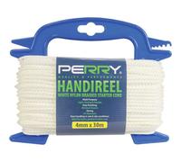 Perry 4mm No.8345 Braided Nylon Starter Cord - 30M Handireel
