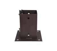 Perry 50mm 2" x 2" No.4705 PerryPost Bolt Grip Fence Post Support to Bolt Down - Brown