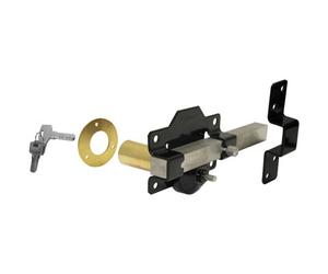Perry 50mm Long Throw Gate Lock Single Sided Garden Shed Door 5 Keys Uk Security