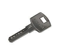 PERRY Blank Key to Suit Long Throw Locks - Nickel Plated