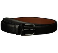 Perry Ellis Men's Big-Tall Portfolio Park Ave Belt, Park Avenue Black, 48