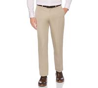 Perry Ellis Men's Modern Fit Performance Pant - Beige - 33W x 30L