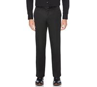 Perry Ellis Men's Portfolio Performance Stretch Dress Pant, Modern Fit and Non-Iron Flat Front, Black, 36W x 30L